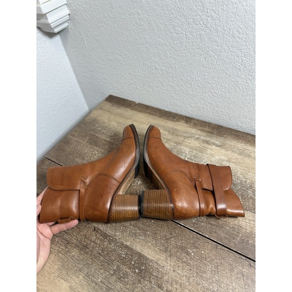 Wolverine 1000 Mile X Bonny Pull On Boots Women 6 B Brown Heeled Mid Calf - Picture 5 of 8